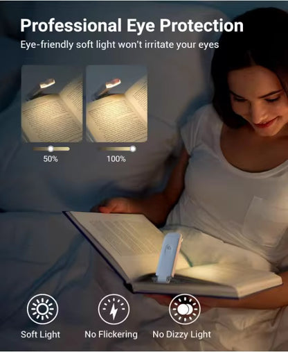 LED USB Rechargeable Book Light Reading Light Eye Protection